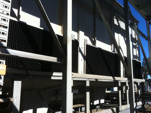Brentwood Air Intake Louvers Installed