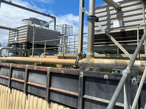 Installation of Fill Pack & Nozzles to BAC Cooling Towers