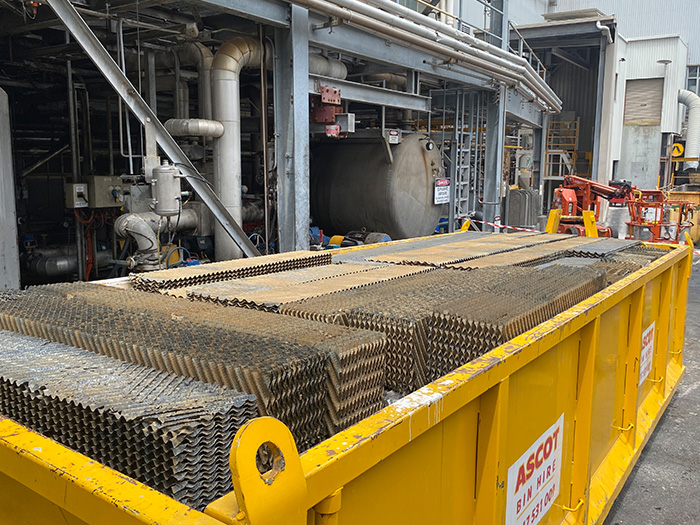 Installation of Fill Pack & Nozzles to BAC Cooling Towers