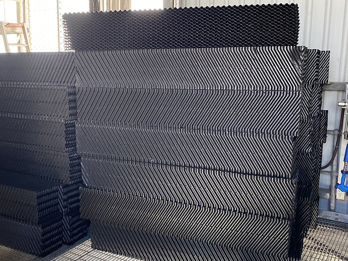 Installation of Fill Pack & Nozzles to BAC Cooling Towers