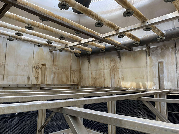 Installation of Brentwood Drift Eliminators and Fill Pack