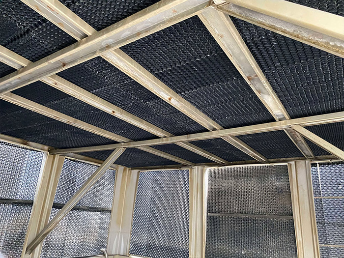 Installation of Brentwood Drift Eliminators and Fill Pack