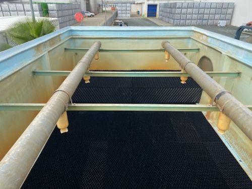 Sulzer Cooling Tower Drift Eliminator and Fill Pack Replacement