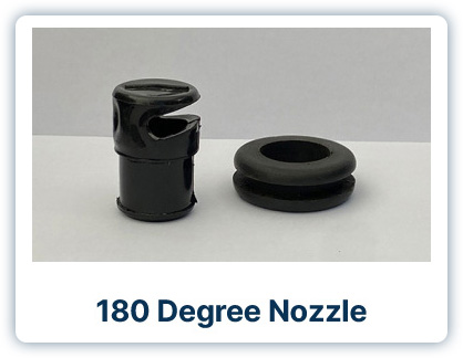 180 degree spray nozzle